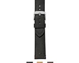 Morellato Bernini Genuine Nubuck Leather Watch Strap - Black - 18mm - Ch... - £33.97 GBP