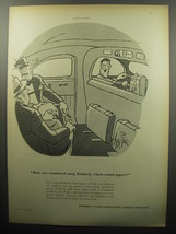 1951 Kimberly-Clark Paper Advertisement - cartoon by George Price - $18.49
