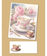 Tea Garden - Stationery Set - Lined Writing Paper and Envelopes - £17.18 GBP