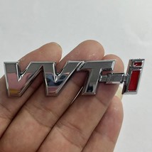 Applicable To Car Metal Vvti Car Logo Personality Vvti Bumper Stickers Vvti Tail - £8.68 GBP