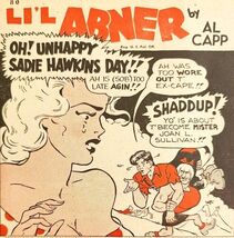 1947 Cream Of Wheat Lil Abner Comic Strip Advertisement Sadie Hawkins DW... - $727.72 MXN