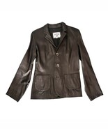 Vera Pelle Italian Black Leather Women&#39;s Jacket Elegant - €238,97 EUR