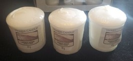 Yankee Candle Angels Wings Votive candle Lot of 3 New Rare European Version 49G - £9.64 GBP