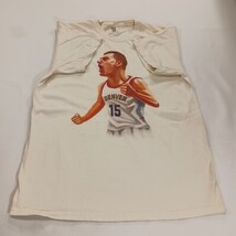 Nikola Jokic #15 Denver Nuggets Men's L Cream Heavyweight Cotton Graphic T-Shirt image 13