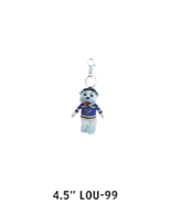 St. Louis Blues NHL Mascot Louie Polar Bear Plush Zipper Pull Keychain 4... - €16,94 EUR