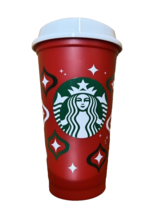 New! Starbucks Holiday 2023 Red Cup Day (16 oz) Reusable Hot Cup - £9.01 GBP