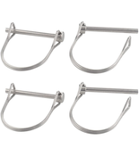 4 Pcs 3/16&quot; X 1.97&quot; Marine Grade 316 Stainless Steel Safety Coupler Pins - $406.53 MXN