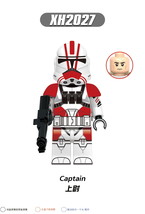 Star Wars Captain XH2027 Building Blocks War Machine Minifigure Toys - £2.72 GBP