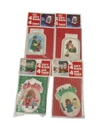 Vintage Jeanmarie Creations Christmas 4 Gift Bag Lot Of 4 1984 New Old S... - $19.79