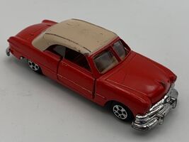 1981 FORD CONVERTIBLE 1950 RED WHITE ERTL SPEED WHEELS 1631 1708 CARS OF... - $3.90