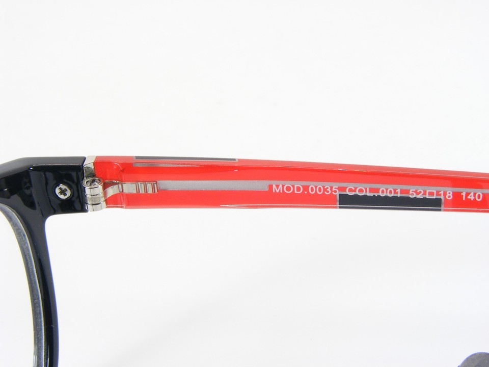 FLEX Mod 0035 001 Black /Red /Silver EYEGLASSES GLASSES 52-18-140mm Germany Item image 12