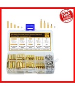 Convenient Brass Fastener Kit: 320 Assorted Standoffs and Screws for Ele... - $501.85 MXN