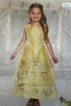 Child Halloween Costume Disney Beauty and the Beast BELLE BALL GOWN 4, 6X, 7, 8 - £15.62 GBP