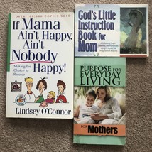 3 Christian Mother Inspiration books God&#39;s Little Instruction Book/If Mama Ain&#39;t - £4.78 GBP
