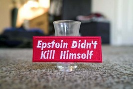 Epstein Didn&#39;t Kill Himself, EDKH, Supreme Embroidered Patch - £9.52 GBP
