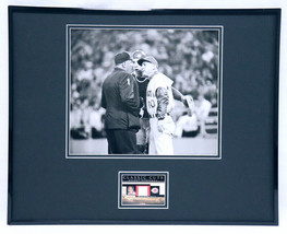 Sparky Anderson 16x20 Framed Game Used Pants &amp; Photo Display Reds - $79.19