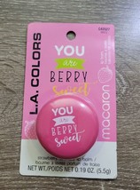 LA Colors Macaron Lip Balm #C42527 Berry Sweet - $11.76