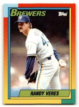 1990 Topps Traded #125T Randy Veres    Milwaukee Brewers Baseball Cards ID:53960 - £1.37 GBP