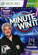 Minute To Win It Xbox 360 Kinect New! Guy Fieri, Family Game Night Party Show - £8.53 GBP