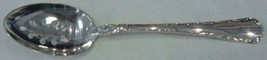 Petit Point by Towle Sterling Silver Serving Spoon Pierced 9-Hole 8 1/2&quot; Custom - £84.77 GBP