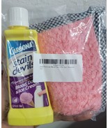 Carbona Stain Devils #4 Remover Blood, Dairy &amp; Ice Cream 1.7 OZ+microfib... - $165.72 MXN