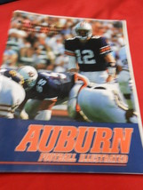 Great Collectable Auburn Game Program Auburn Illustrated Vs. Tennessee 1986 - £13.99 GBP