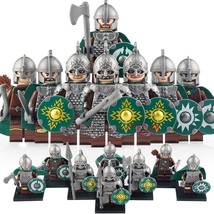 8pcs The Rohan Soldiers Rider Archers The Lord of the Rings Uruk-Hai Minifigures - £14.38 GBP