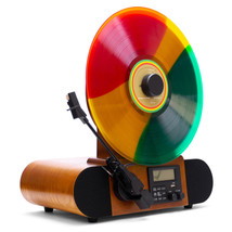 Fuse Vert Vertical Vinyl Record Player- Audio Technica Cartridge + Bluetooth - £170.63 GBP