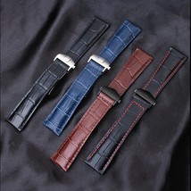 19/20/22mm Genuine Leather Watch Strap Band Fit for TAG Heuer Watch - £18.73 GBP+
