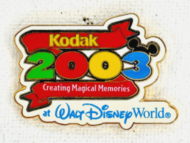 Disney 2003 WDW Kodak 2003 Creating Magical Memories 2003 Pin#20641 - $9.95