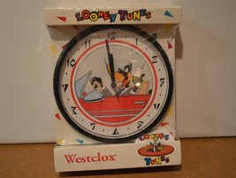 1994 Westclox Warner Bros Looney Tunes Daffy Duck Wall Clock New In Package - £39.46 GBP