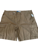 Men&#39;s Old Navy Cargo Straight Leg Brown Shorts Size 52 NWT - £14.61 GBP