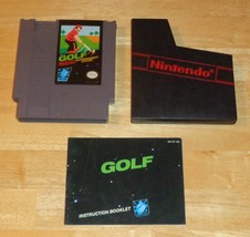 Nintendo NES Golf Video Game, with Manual, Tested and Working - £6.34 GBP