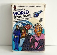 1984 Hoyle Pocket Trivia World Trivia Series 4 Playing Cards 54 Pcs Vintage Game - £11.83 GBP