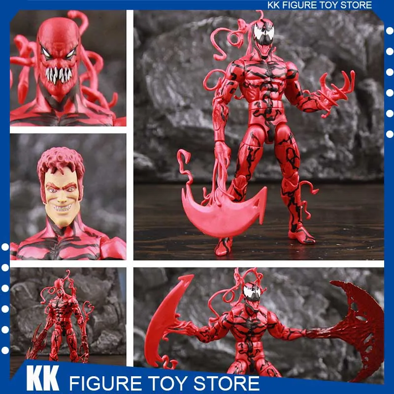 6&quot; Scale Anime Figure Marvel Venom Carnage Action Figure Amazing Spider Man - £33.04 GBP+