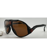 Vintage Matte Black Carrera Snake Folding Sunglasses Mod. 5586 col. 93 F... - £125.19 GBP