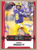 2022 Leaf Draft Red #09 Kenny Pickett Pittsburgh Panthers - £2.34 GBP