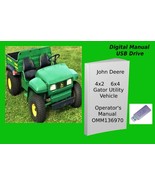 John Deere 4x2 6x4 Gator Utility Vehicle Operator&#39;s Manual OMM136970 - £14.93 GBP