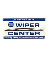 Vintage Original Napa Wiper Center Embossed Metal Repair Shop Gas Statio... - €114,57 EUR