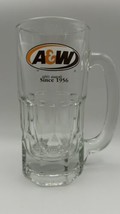 A &amp; W Root Beer Since 1956 Bilingual Heavy Bottom Classic 20oz Dimpled G... - $16.22