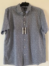 Michael Kors XXL Midnight Spring 1 Slim Fit Buttoned Up Shirt - £69.59 GBP