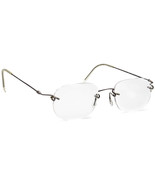 Kazuo Kawasaki Eyeglasses Kooki MP-631 Titanium Gunmetal Rimless Japan 5... - $199.99
