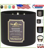 Indulgent Mahogany Teakwood High Intensity Candle - 14.5 Oz with 25-45 H... - $62.93 CAD