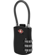 Travelon TSA Cable Lock, Black Style13112 - $236.72 MXN