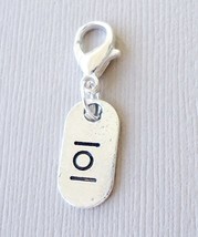 LOL Clip On Charm Tag Lobster Clasp Fits Link Chain C146 - £1.97 GBP