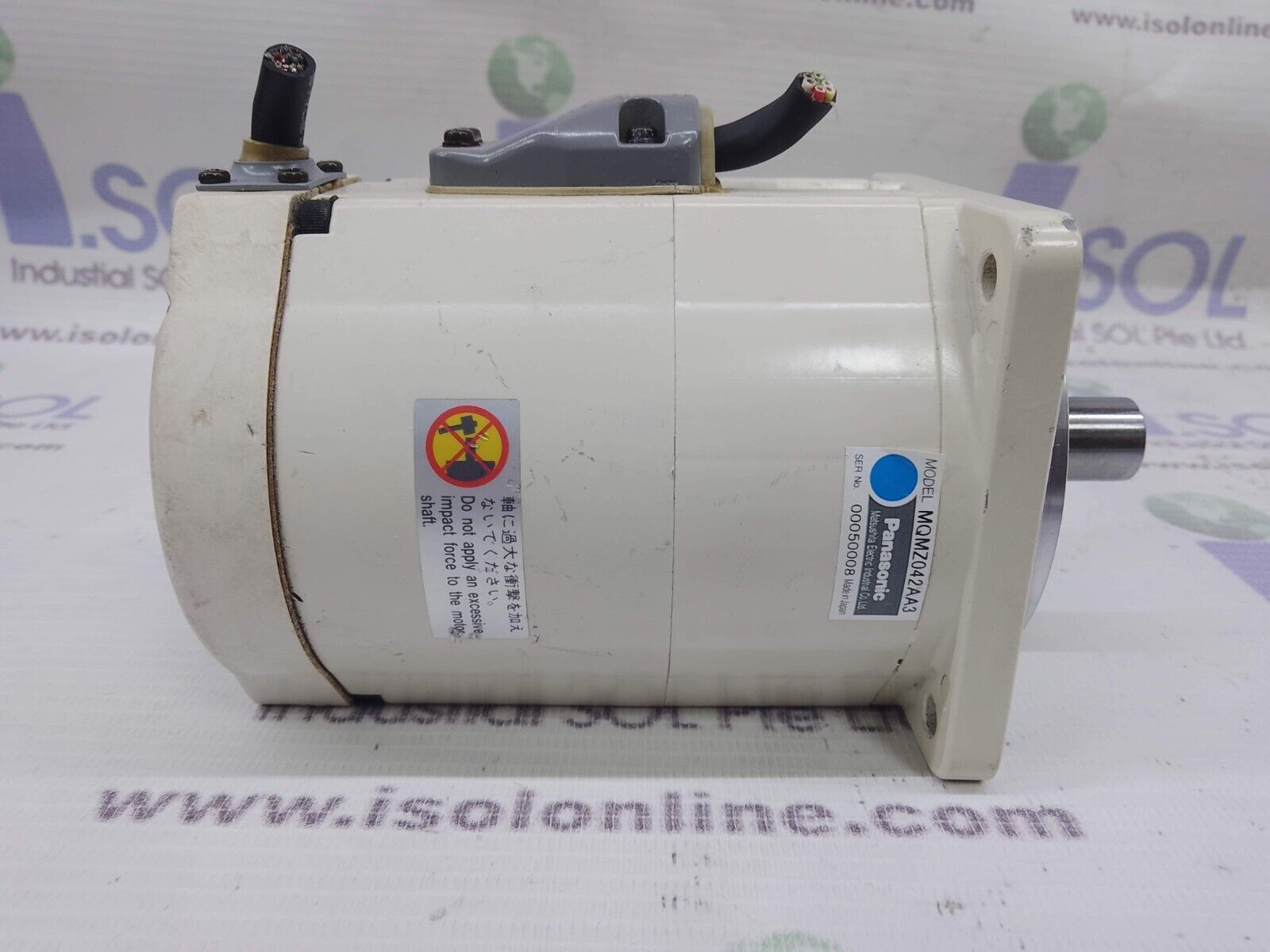 Panasonic MQMZ042AA3 AC Servo Motor MQMZ043AAF Matsushita Electric - $198.22