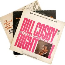 Bill Cosby Comedy Albums Lot Of 3 Vinyl Record 1960s Standup 33 12&quot; Vintage VRE8 - $29.99