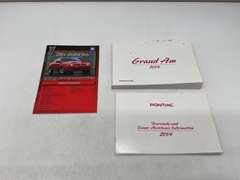 2004 Pontiac Grand Am Owners Manual Handbook Set OEM L01B50008 - $30.59