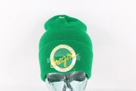Deadstock Vintage 90s The Game University of Oregon Winter Beanie Hat Green - $79.15