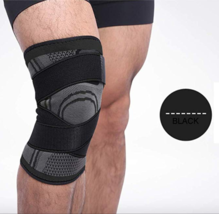 Pressurized Fitness Running Cycling Bandage Knee Support Braces Elastic ... - £9.86 GBP